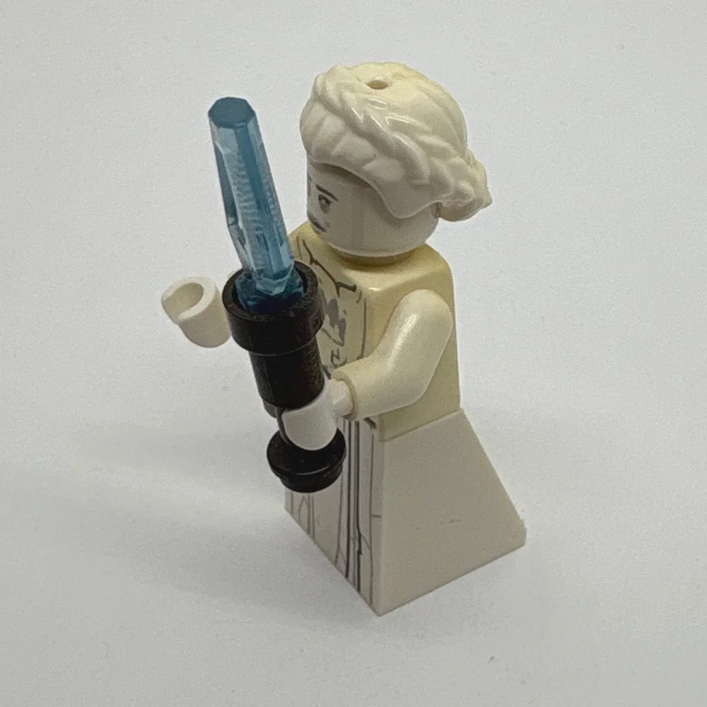 LEGO White Stone Statue Minifigure Nexo Knights 70357 nex121 *Yellowing